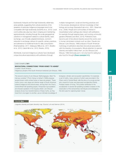 POLLINATORS POLLINATION AND FOOD PRODUCTION