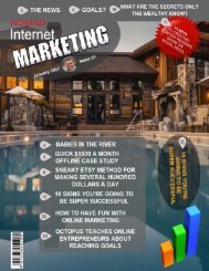 Nomad Internet Marketing Magazine January 2017 Issue 01