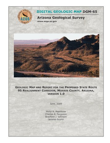 DiGitAl GeoloGic MAp DGM-65 GEOLOGIC MAP AND REPORT ...