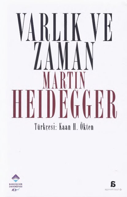 Martin Heidegger - Varlık Ve Zaman