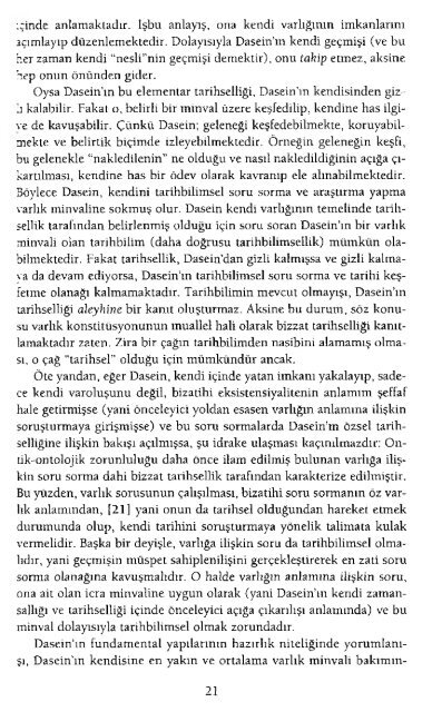 Martin Heidegger - Varlık Ve Zaman