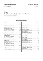 Deutscher Bundestag 18/11364 Fragen