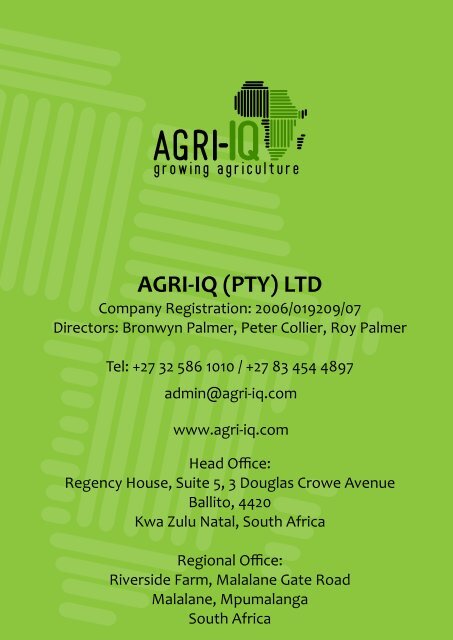 Agri-IQ Company Profile &#40;Font 12&#41;