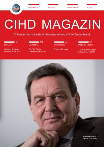 CIHD Magazin 16 06/2012