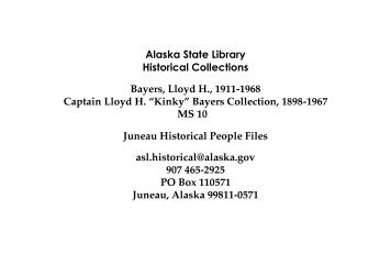r - Alaska State Library