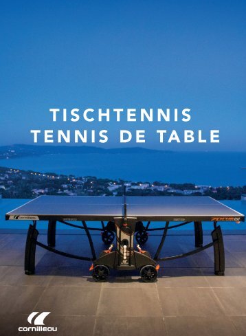 Tischtennistisch Katalog 2017