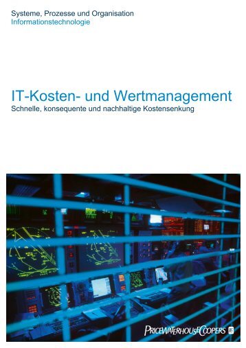 IT-Kosten- und Wertmanagement - PriceWaterhouseCoopers AG
