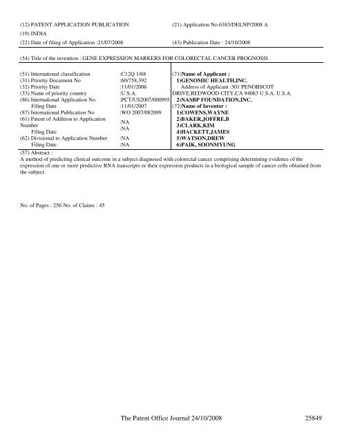 continued from part 1 - Controller General of Patents, Designs, and ...