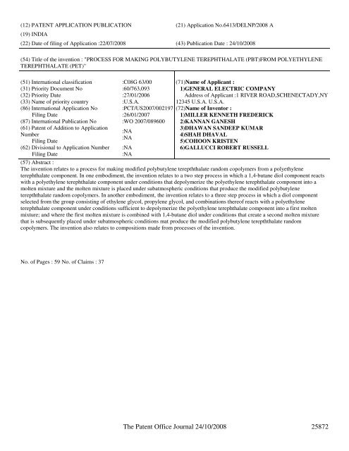 continued from part 1 - Controller General of Patents, Designs, and ...