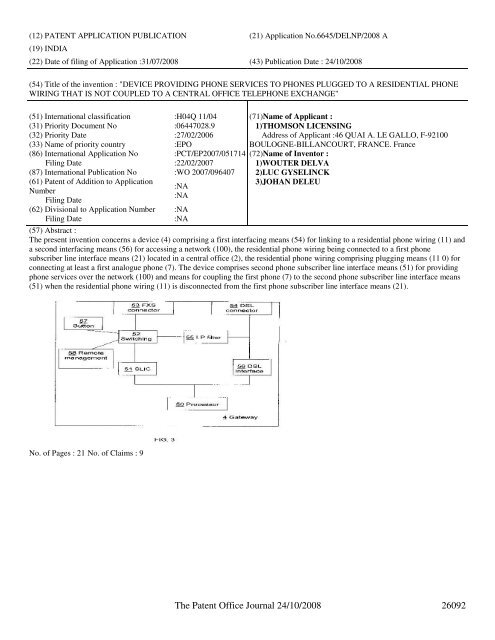 continued from part 1 - Controller General of Patents, Designs, and ...