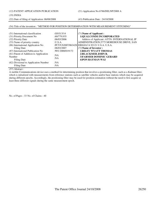 continued from part 1 - Controller General of Patents, Designs, and ...