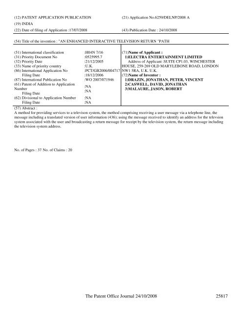 continued from part 1 - Controller General of Patents, Designs, and ...