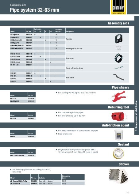 Catalog Schneider Airsystems 2017