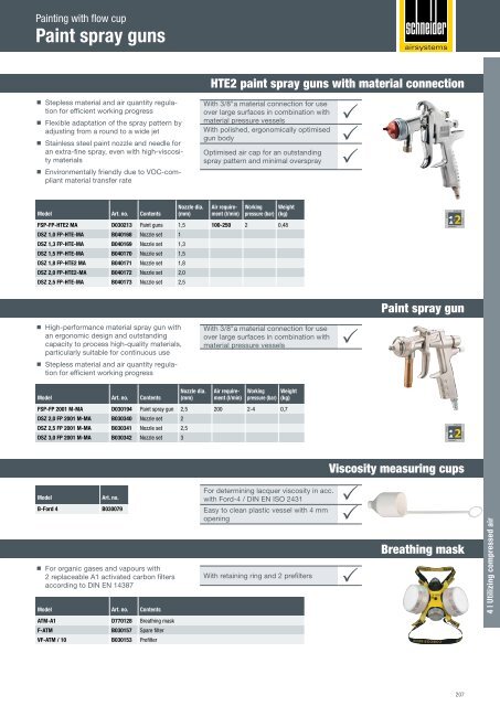 Catalog Schneider Airsystems 2017