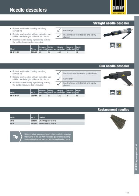 Catalog Schneider Airsystems 2017