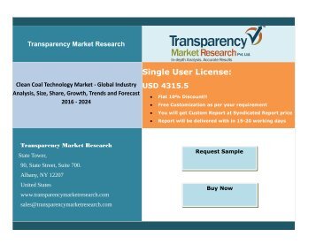 Clean Coal Technology MarketClean Coal Technology Market