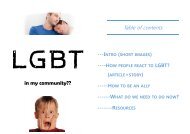 LGBT in my community?