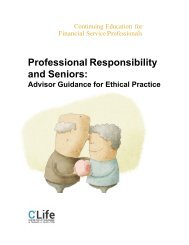 Professional Responsibility and Seniors: Advisor Guidance for Ethical Practice