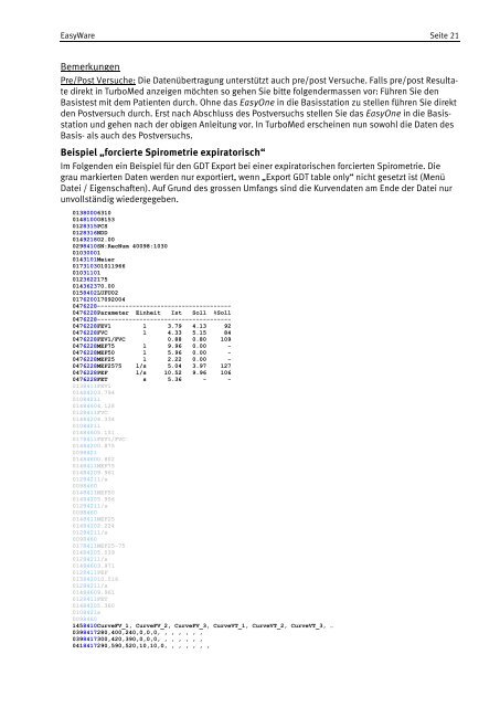 EasyWare QuickStart - ndd Medical Technologies