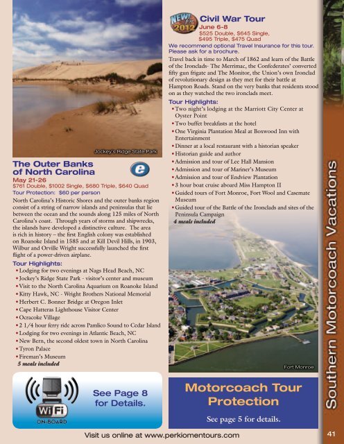 view our 2012 Vacation Guide - Bus Tours