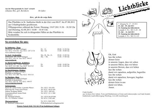 Intent.pdf - St. Suitbertus Solingen Weeg