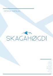 Skagahøgdi DesignManual