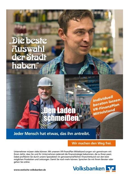 Vestisches Handwerk - Das Magazin der Kreishandwerkerschaft ...