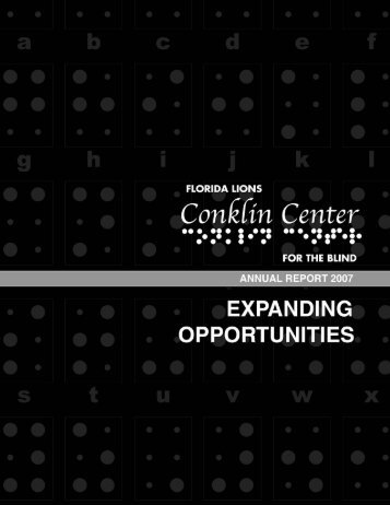 WWe - Conklin Center for the Blind