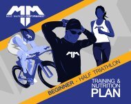 Triathlon Training & Nutrition Plan Preview