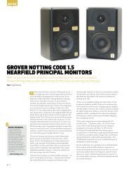 Audio Tech Magazine Review - Code 1.5 - grover notting