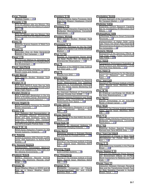 NASA Scientific and Technical Aerospace Reports