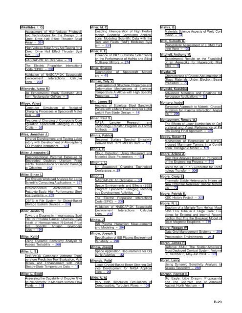 NASA Scientific and Technical Aerospace Reports