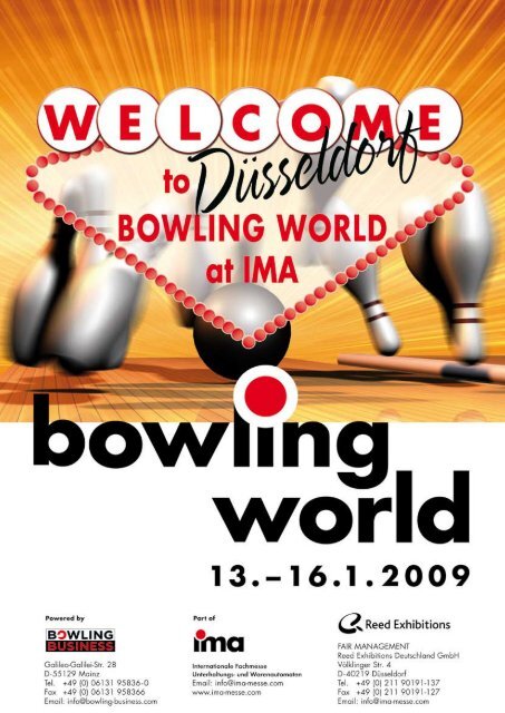 Riesenerfolg mit Aussteller- Rekord - Bundesverband Bowling eV
