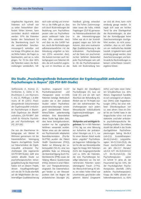 3/2012 - Psychotherapeutenjournal