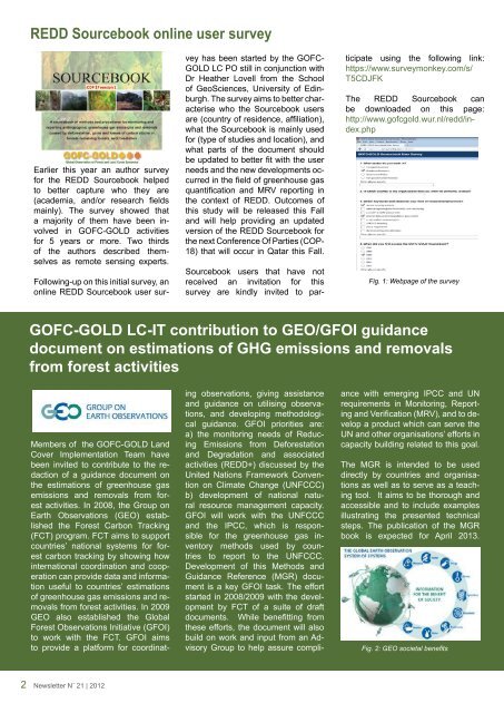 land cover and change - GOFC-GOLD LC-IT Office - Wageningen UR