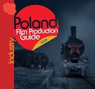 Poland Film Prod uction G uid e 2 0 0 8 - Polski Instytut Sztuki ...