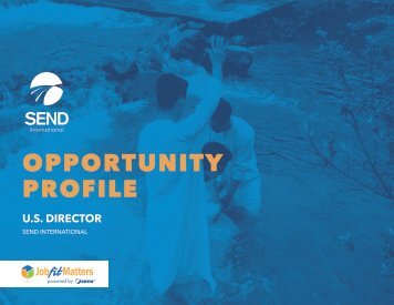 SEND International U.S. Director Opportunity Profile