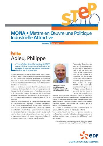 MOPIA • Mettre - EDF Prestataires du nucléaire