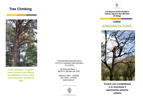 arboricoltura - Fondazione Edmund Mach di San Michele all'Adige