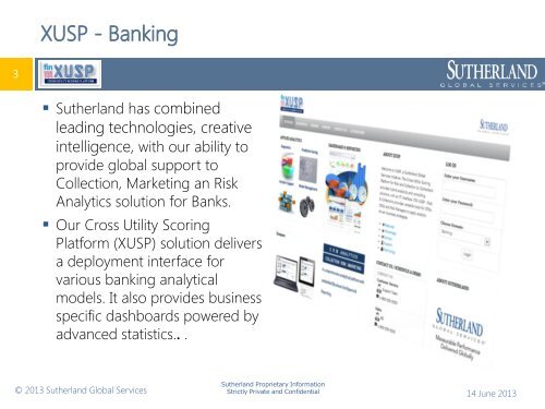 XUSP - Banking Analytics