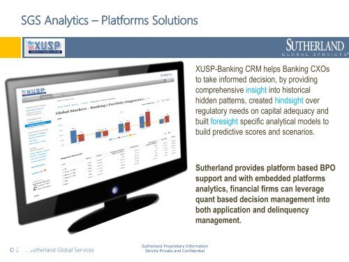 XUSP - Banking Analytics