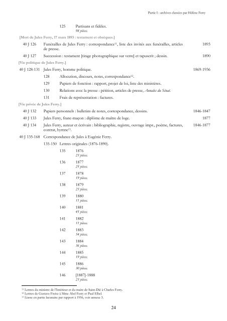 Archives de la famille Ferry (1813-1981). - Archives départementales