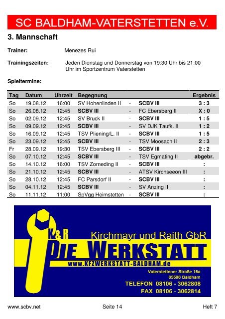 Heft 7 komplett