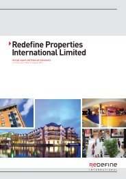 Redefine Properties International Limited (