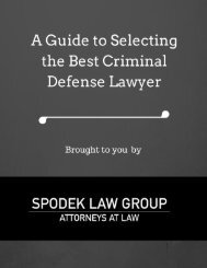 A Guide to Selecting the Best Criminal Defense Lawyer