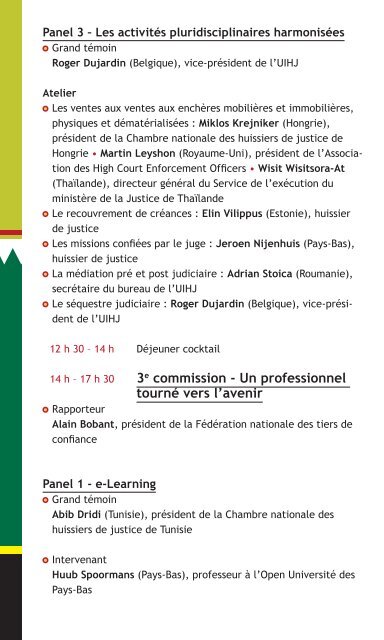 L'huissier de justice du 21e siècle - UIHJ