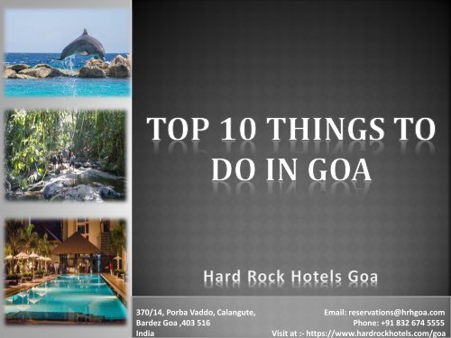 top 10 thing s to do in goa