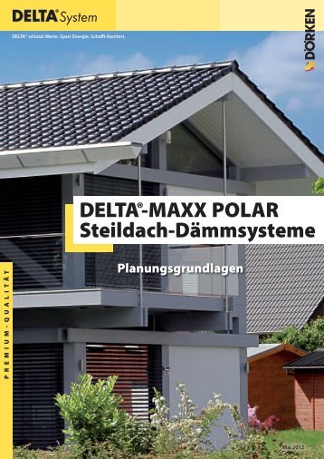 MAXX POLAR Steildach-Dämmsysteme