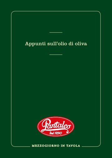 Appunti sull'olio di oliva