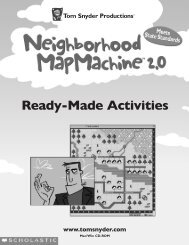 Ready-Made Activities - Tom Snyder Productions